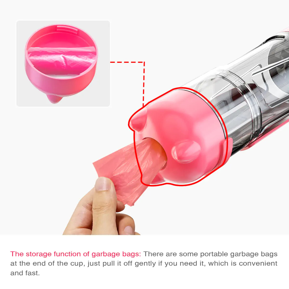 Portable Pet Feeder & Water Bottle Combo
